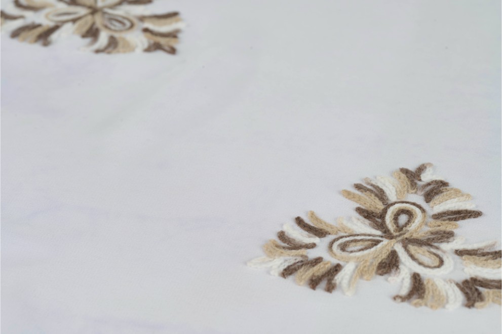 Embroidery on Chiffon - 20